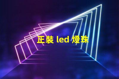正裝 led 燈珠